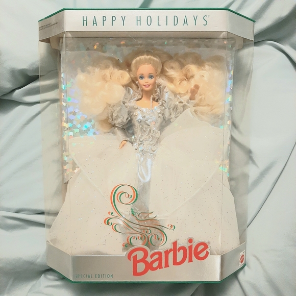 happy holidays barbie 1992